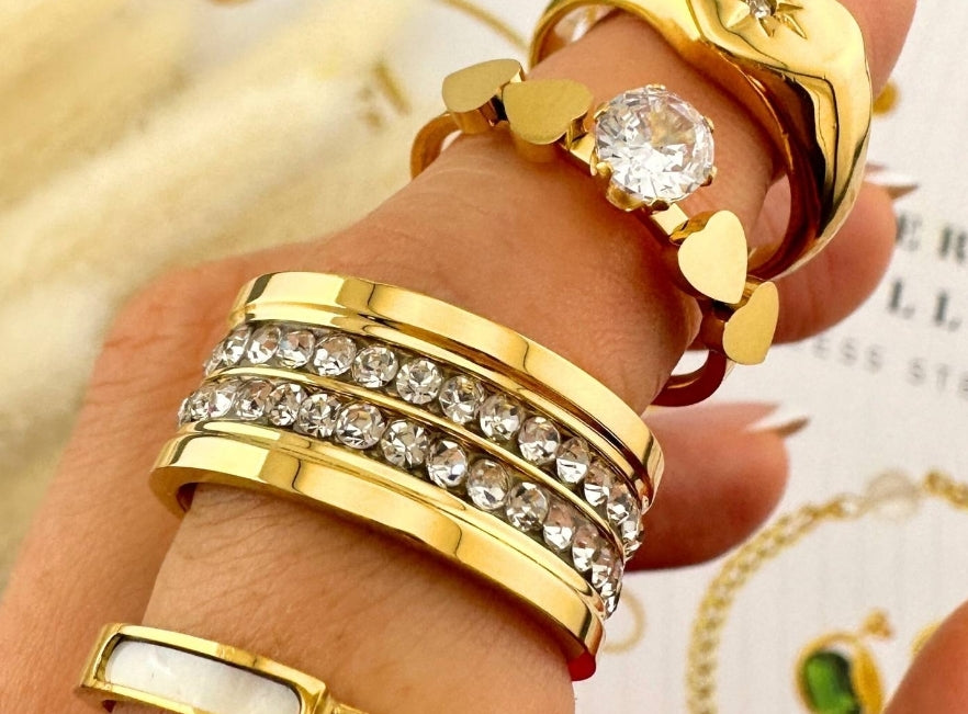 Double Diamante Ring