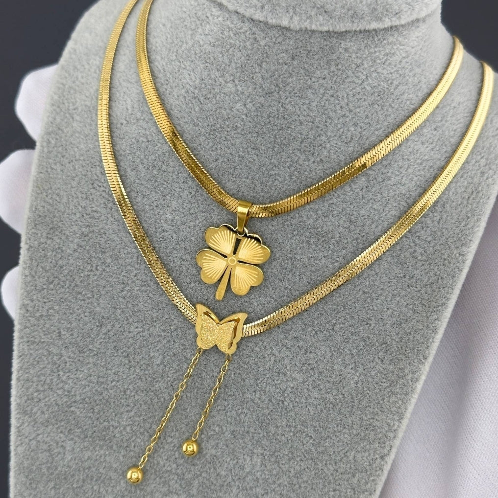 Butterfly Baby Necklace