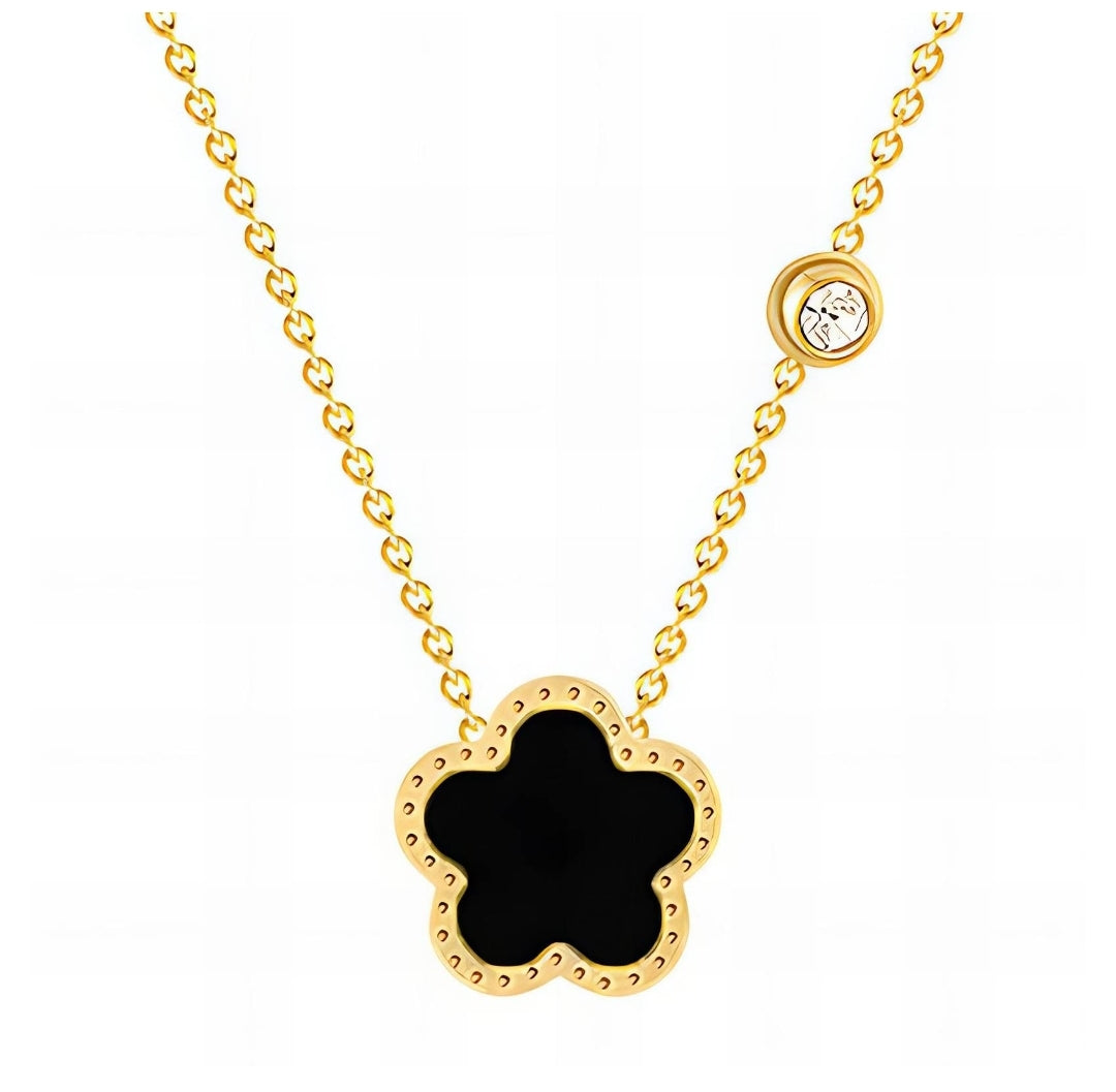 Cleef Necklace Black