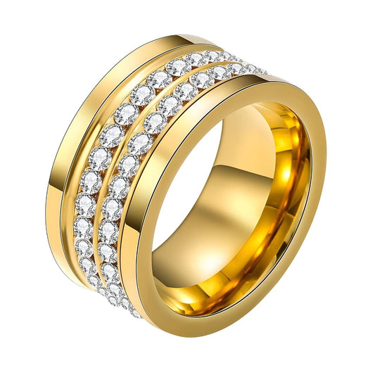 Double Diamante Ring