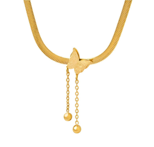 Butterfly Baby Necklace